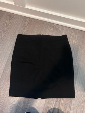 Express Black Pencil Skirt with Subtle Back Detail